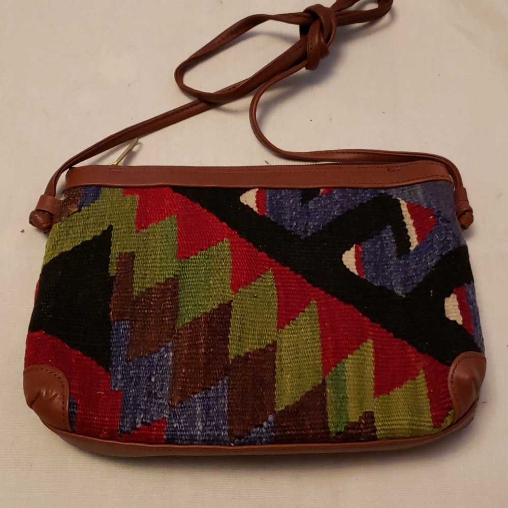 Kilim Arts Tapestry Crossbody Bag